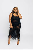 Fringe Cover up Dress