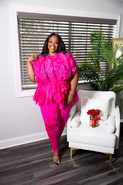 Tulle Cute Set - Pink – Cha'mase Boutique
