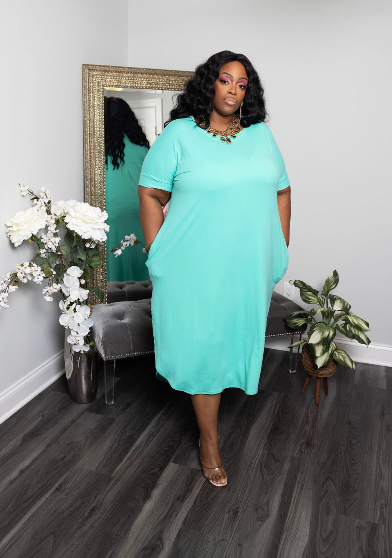 Plus size flowy maxi dresses Outlet